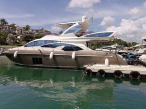 Azimut 60 2016 - Vista da Lateral Externa