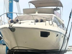 Ferretti 53 2012 – Vista da Proa