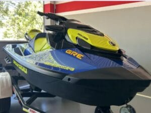 Sea-Doo Wake 170 2021 - Vista do painel do jet sk