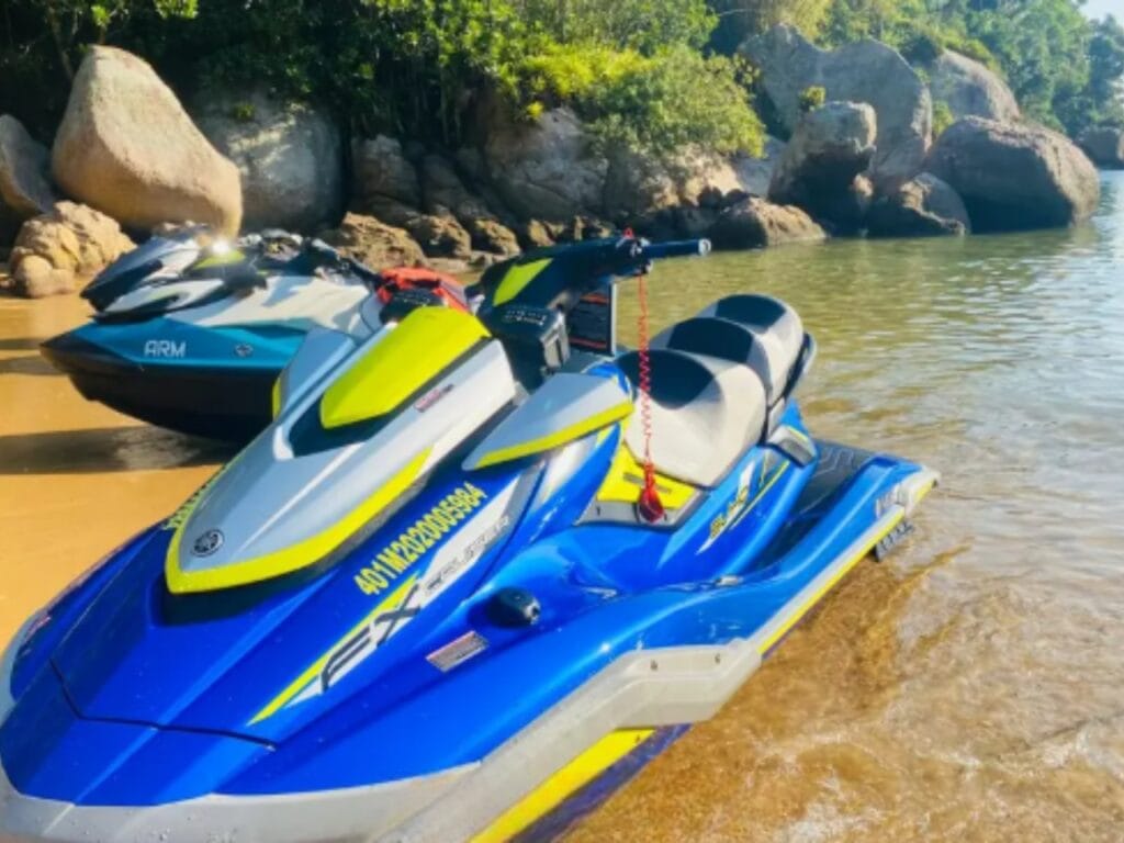 Yamaha FX Cruiser SVHO 2020 - Vista do Painel do Jet ski