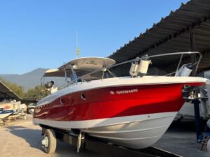 Fishing 32 Saint Tropez 2011 - Vista da Lateral Externa a Proa