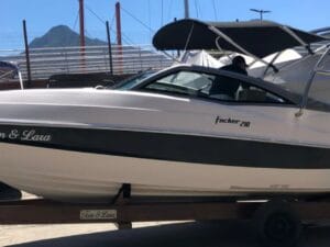 Fibrafort Focker 210 2015 – Vista da Lateral Externa da Lancha