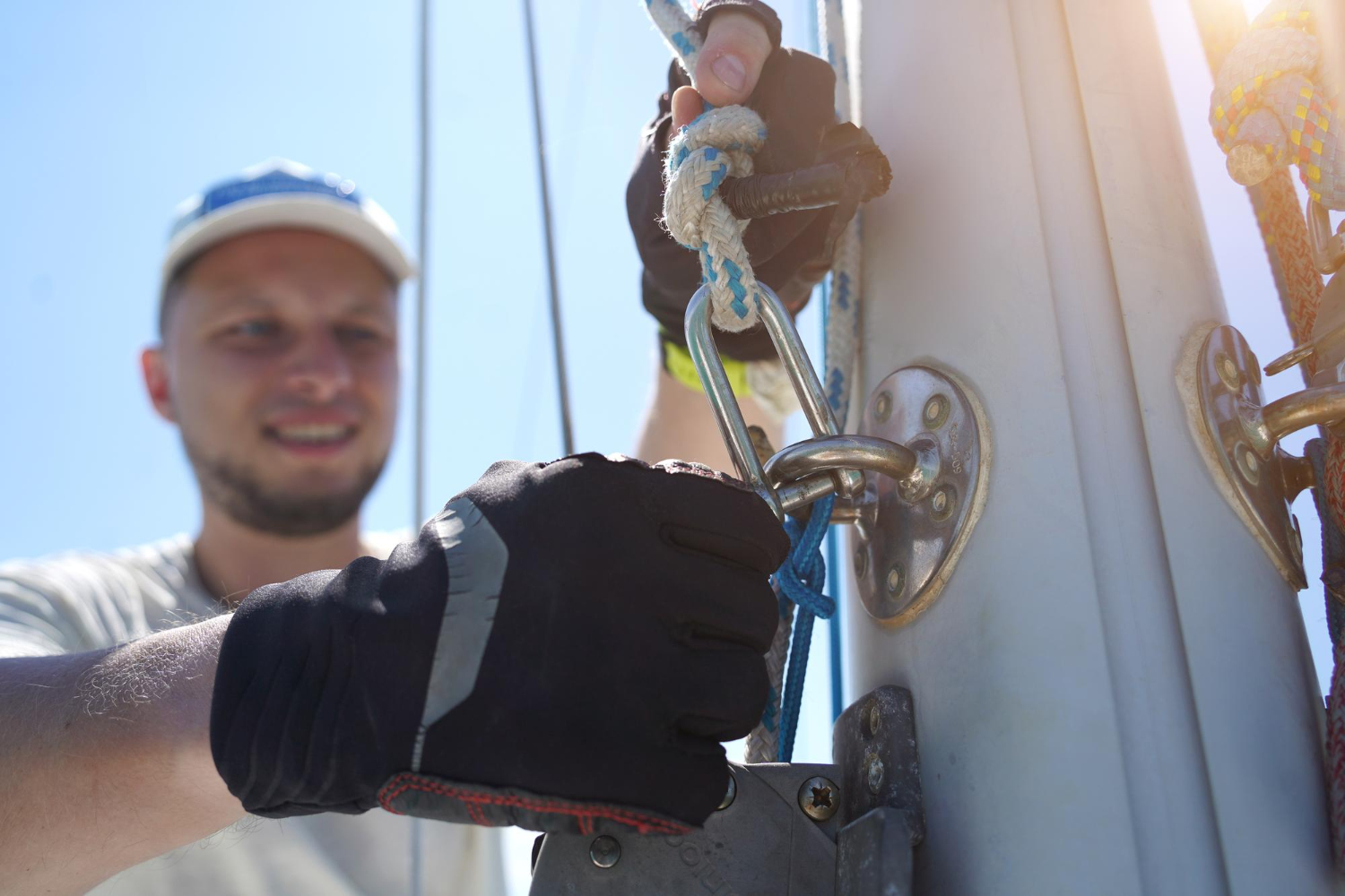 manutenção de veleiro